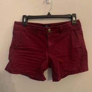 American Eagle Outfitters Burgundy Trousers